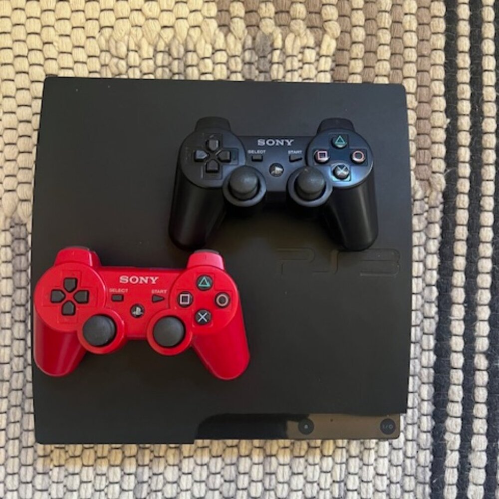 Sony Black PS3 Slim Console